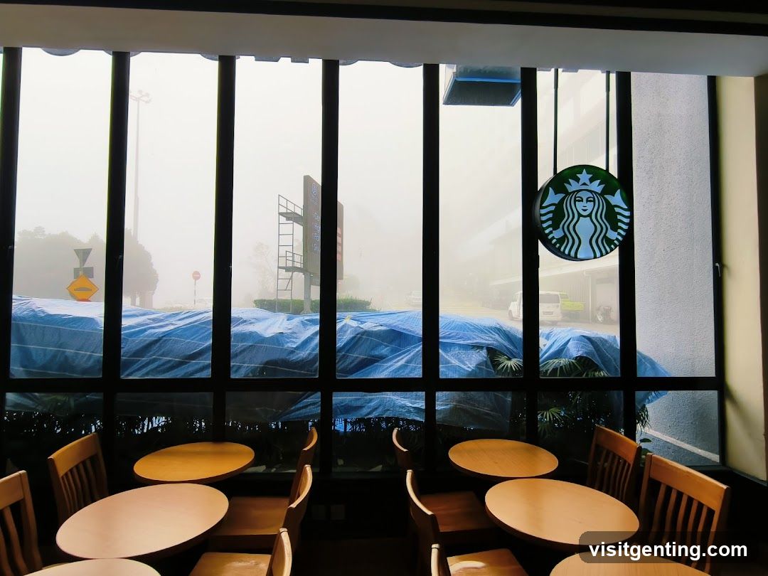 Starbucks interior view