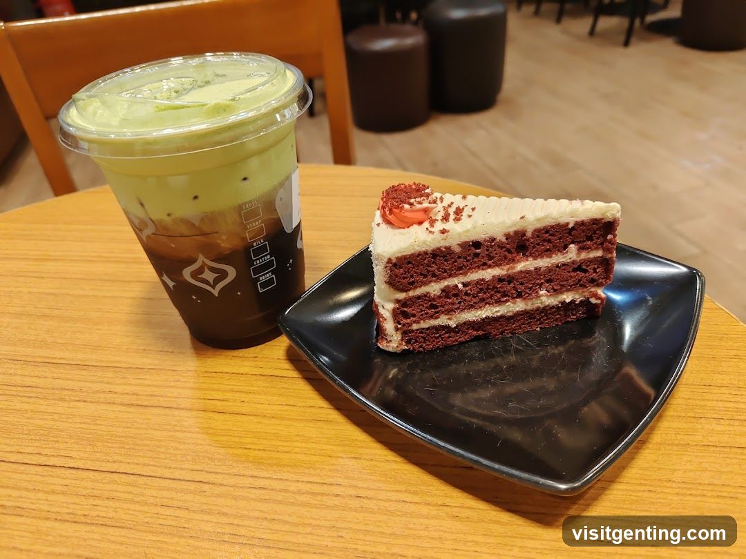 Coffee and Cake at Café
