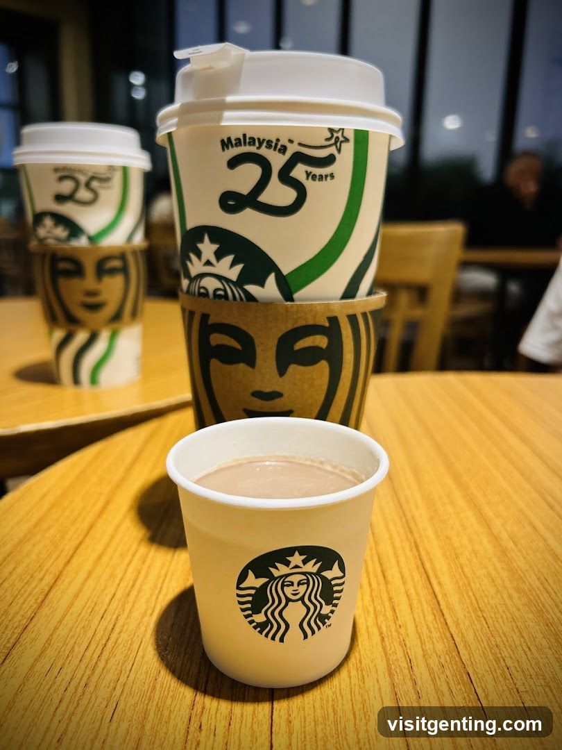 Starbucks Malaysia 25th Anniversary Cups