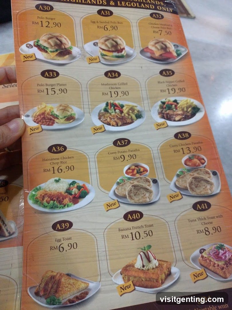 Restaurant Menu