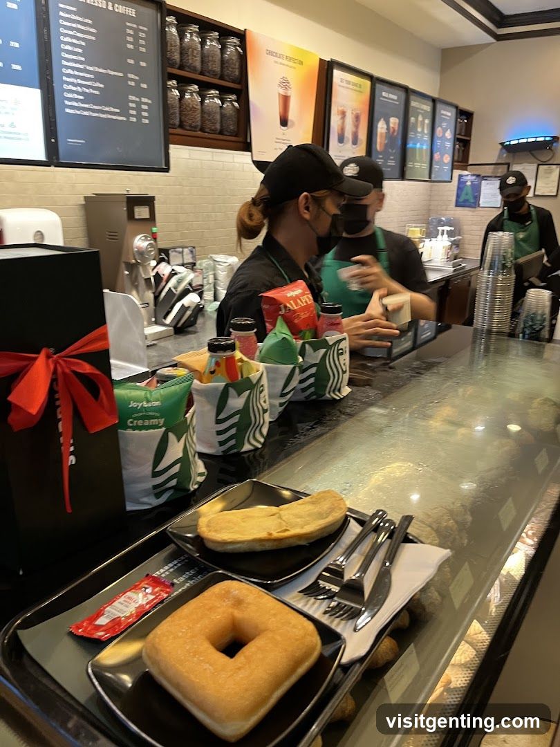 Starbucks Counter Interior