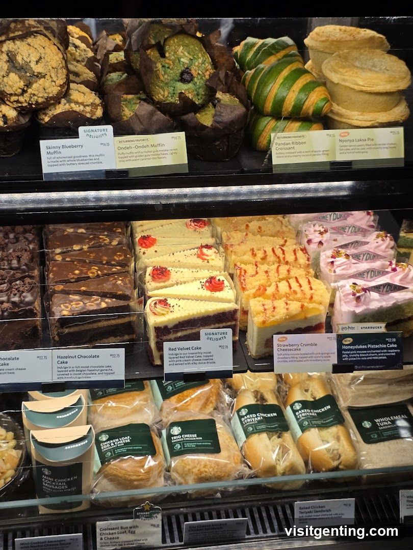 Starbucks bakery display