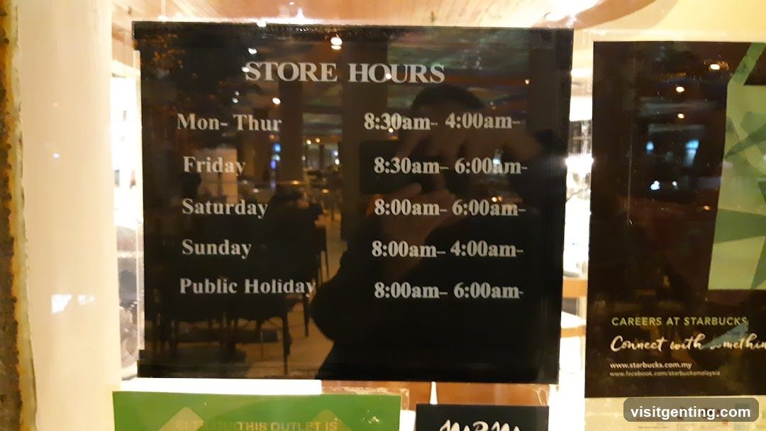 Store Hours Signage