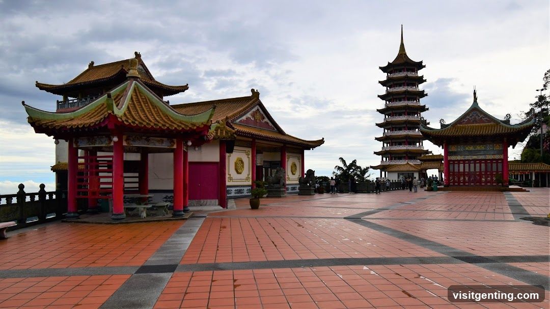 Temple Complex with Pagoda