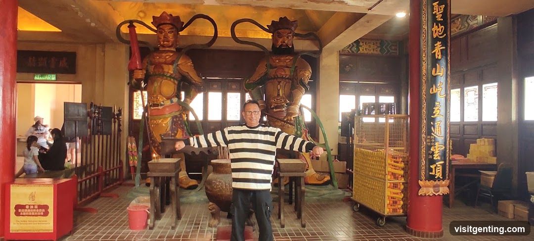 Interior of a temple or shrine