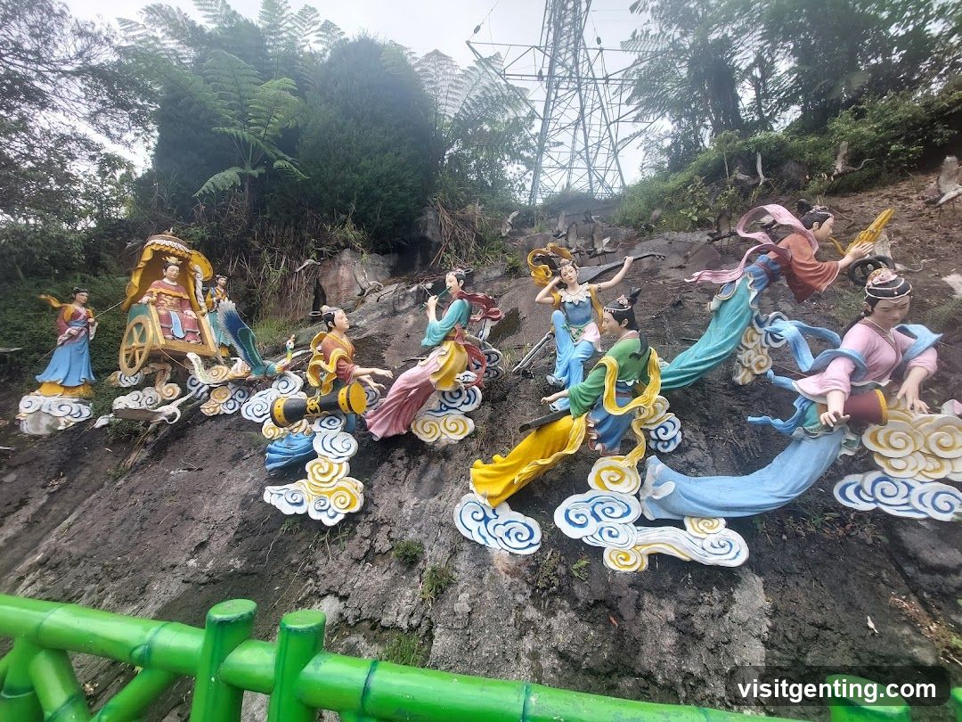 Statue Group on Hillside