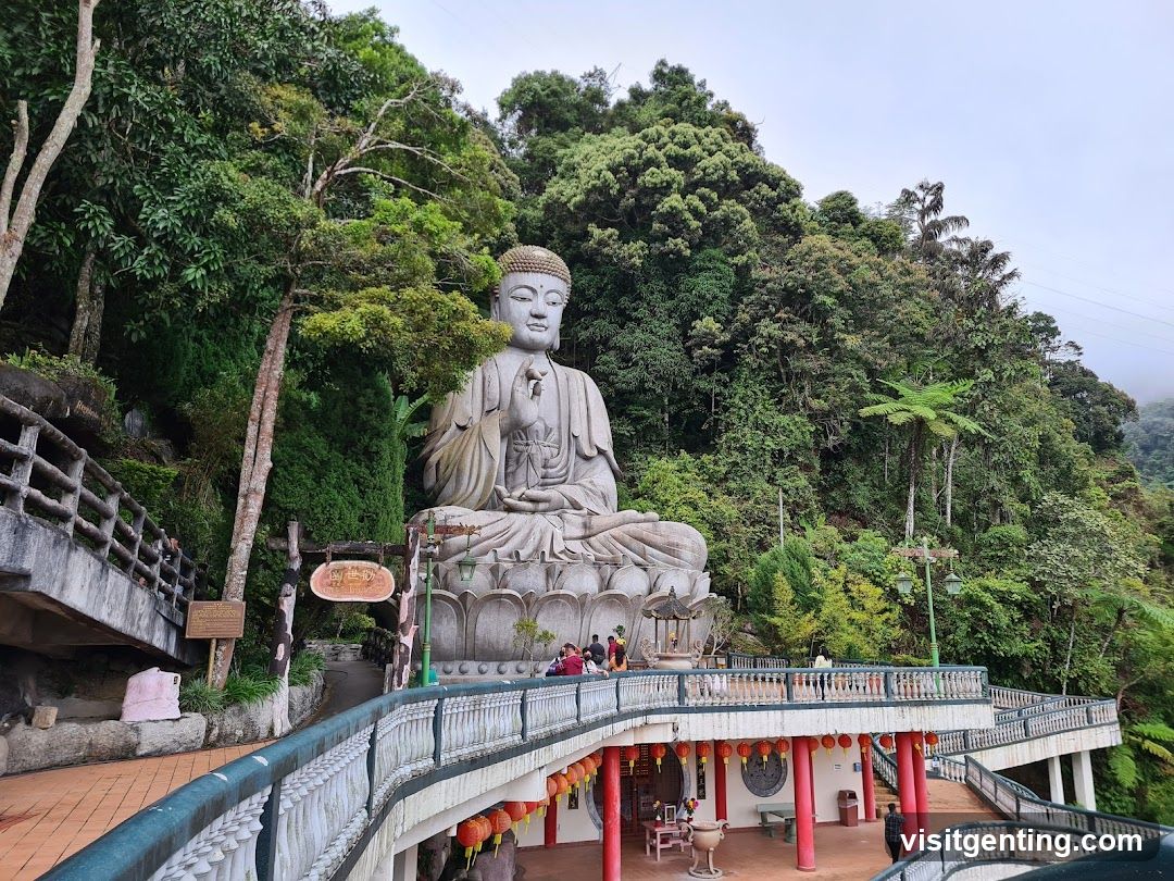 Buddha Statue at Mountain Temple