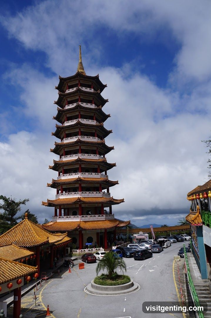 Temple Complex with Pagoda