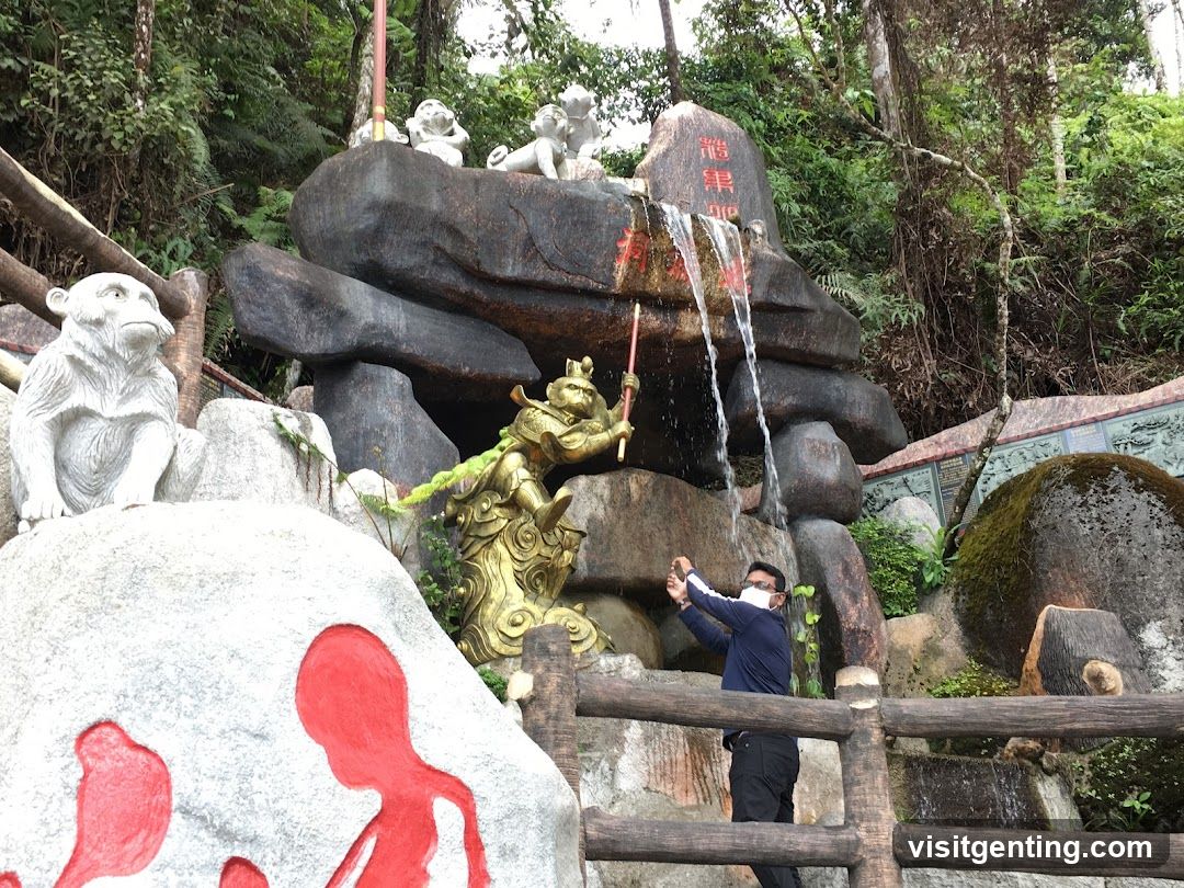 Temple Fountain Area