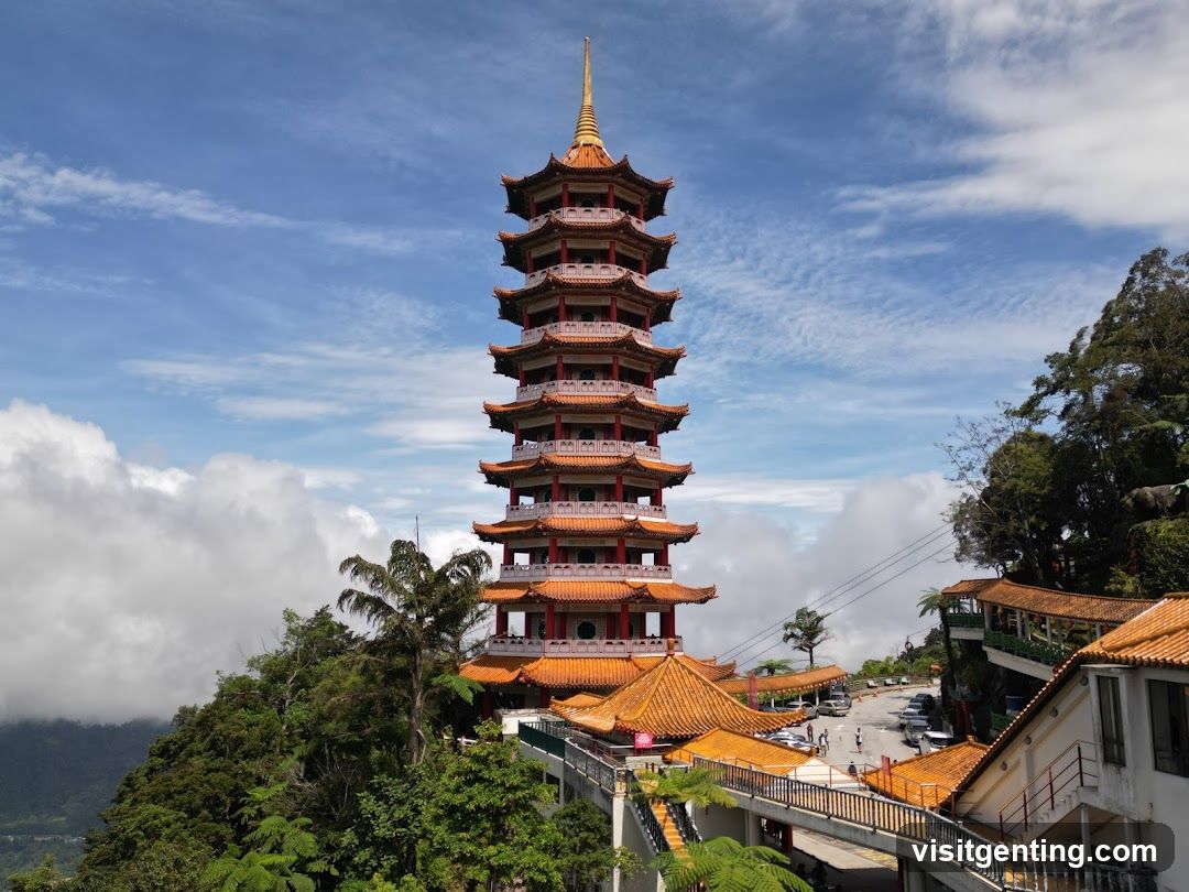 Tropical Mountain Temple Complex