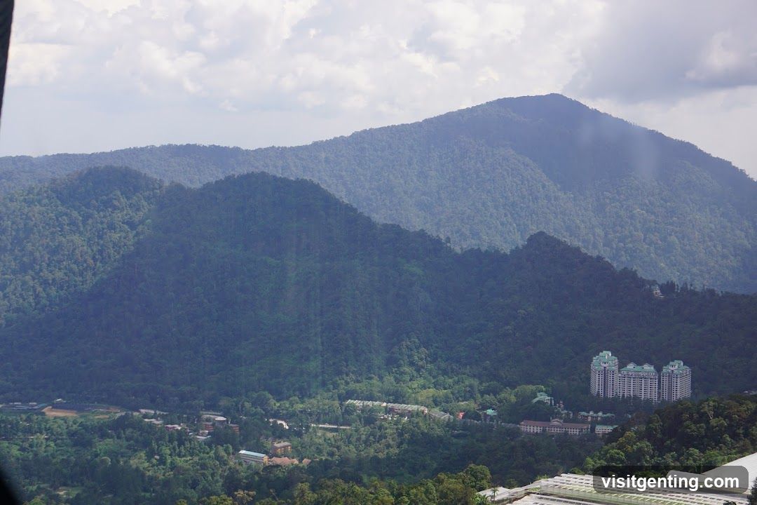 Mountainous Landscape with Buildings