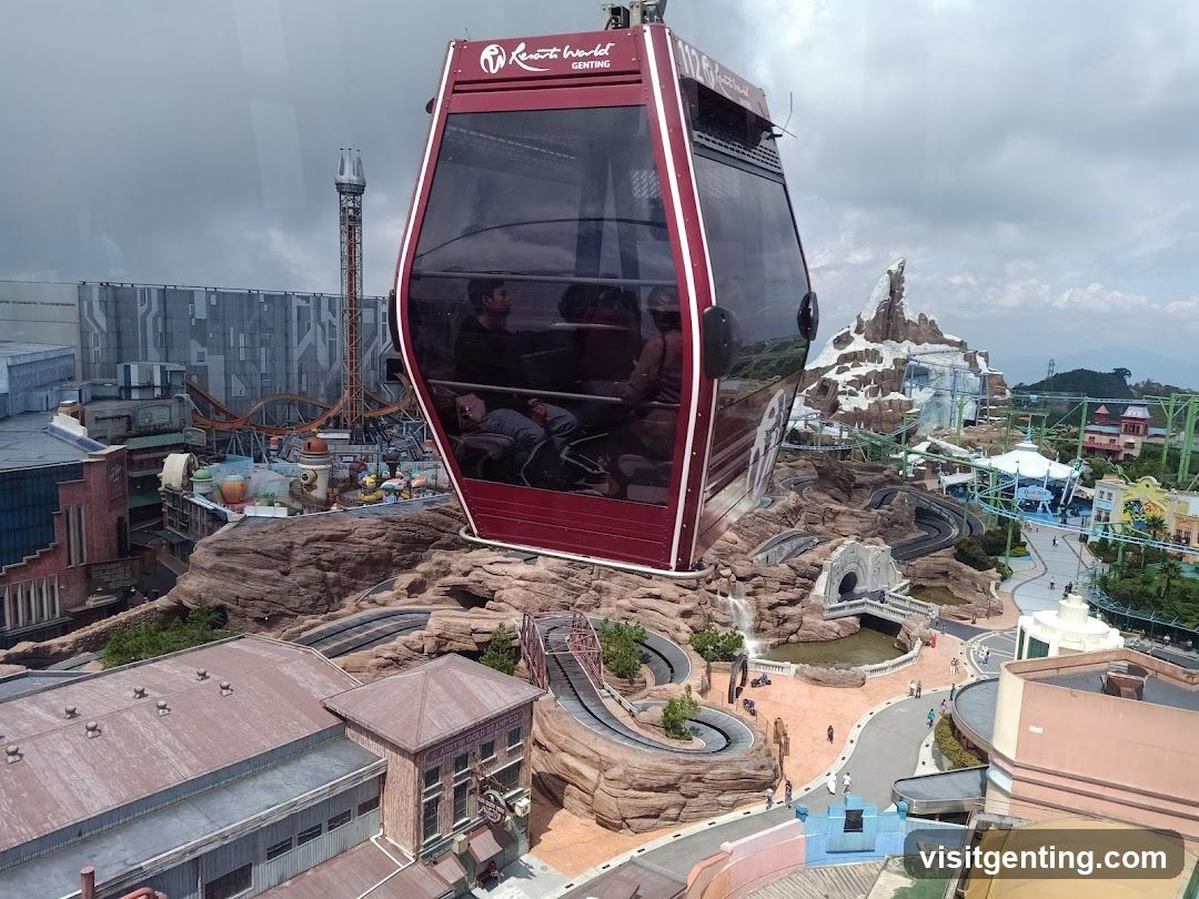 Genting Resort World Cable Car View