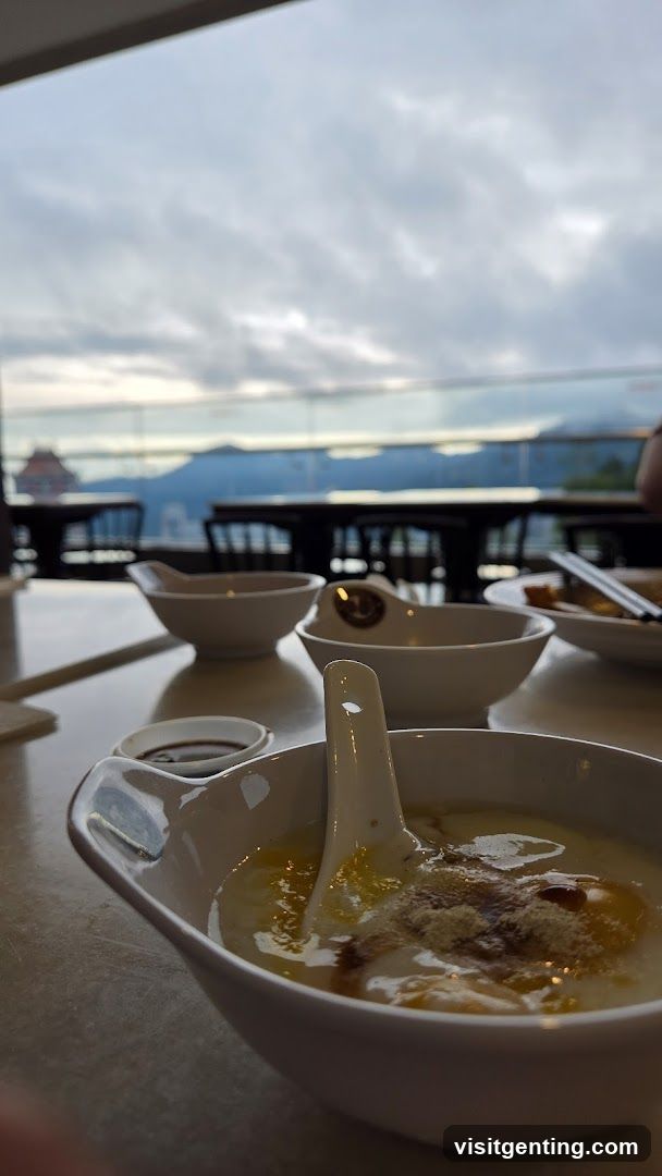 Restaurant Interior with View