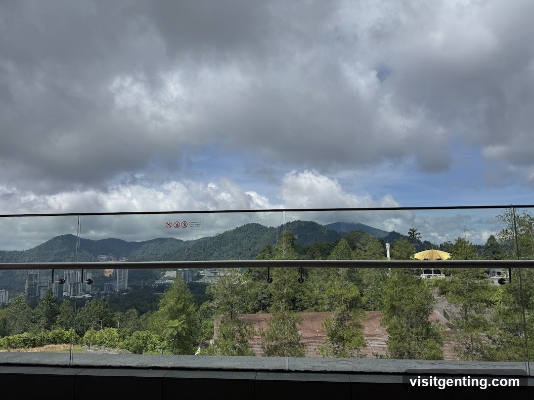 Outdoor View from Elevated Terrace