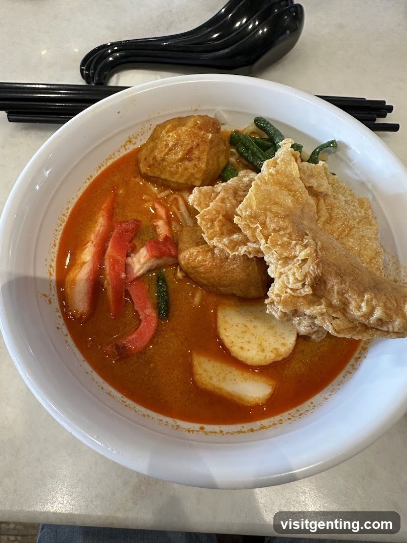 Lunch dish on table