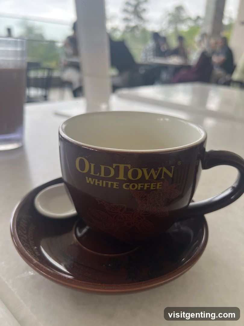 OldTown White Coffee Cup