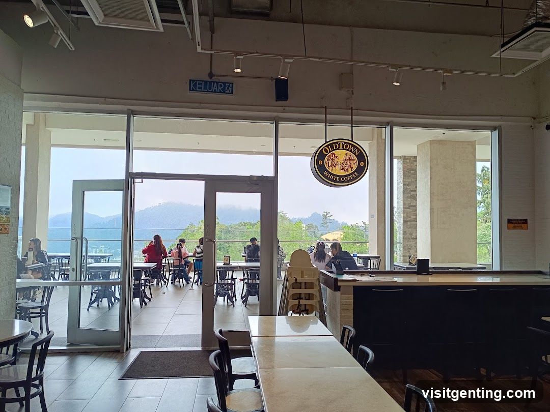 Interior of OldTown White Coffee
