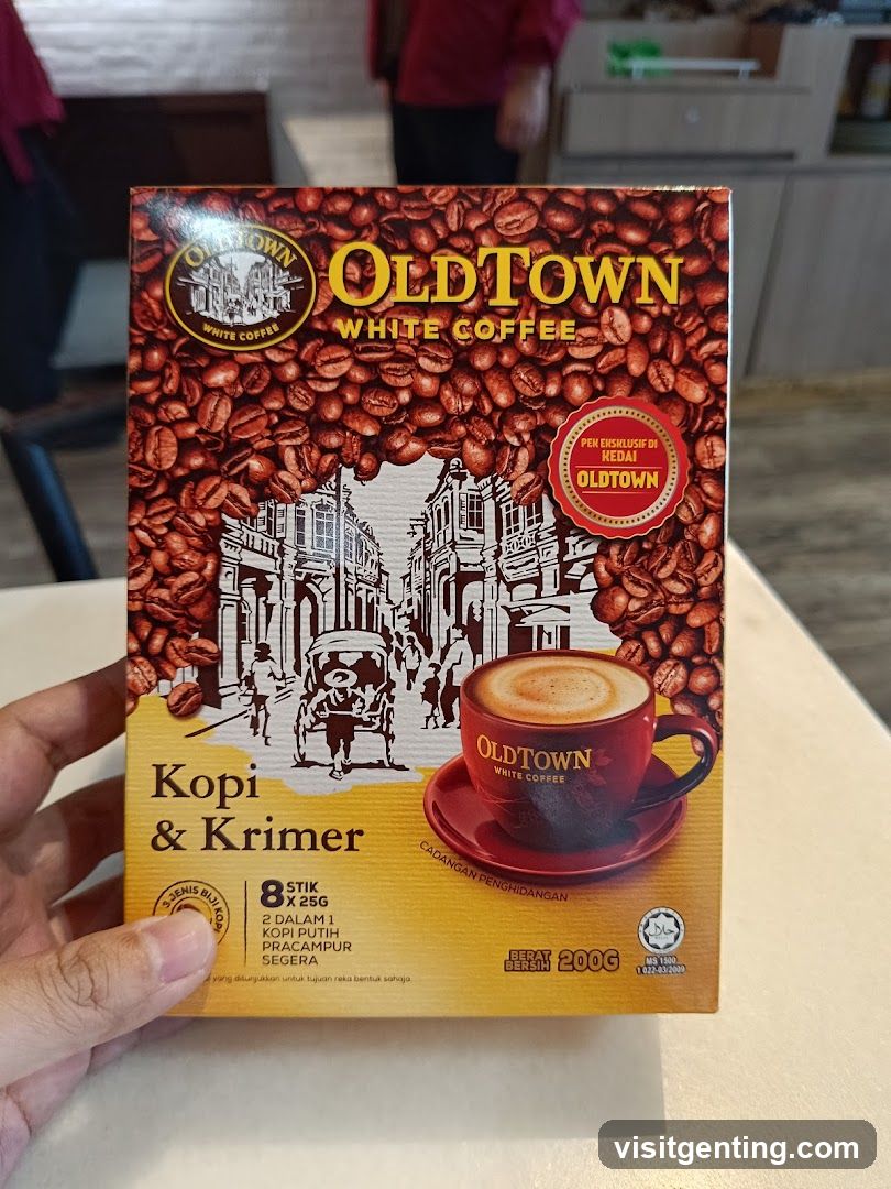 OldTown White Coffee Product Box