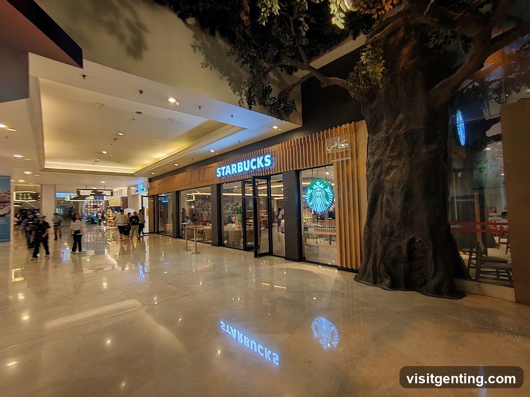 Starbucks storefront interior view