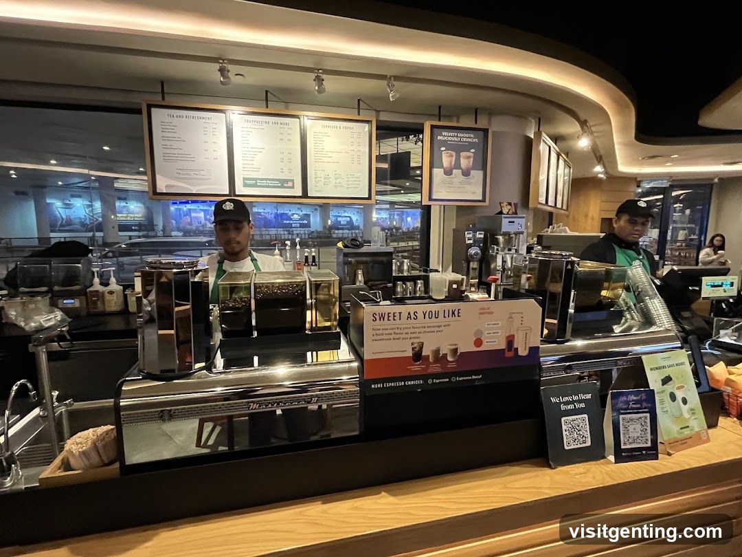 Starbucks Counter Interior