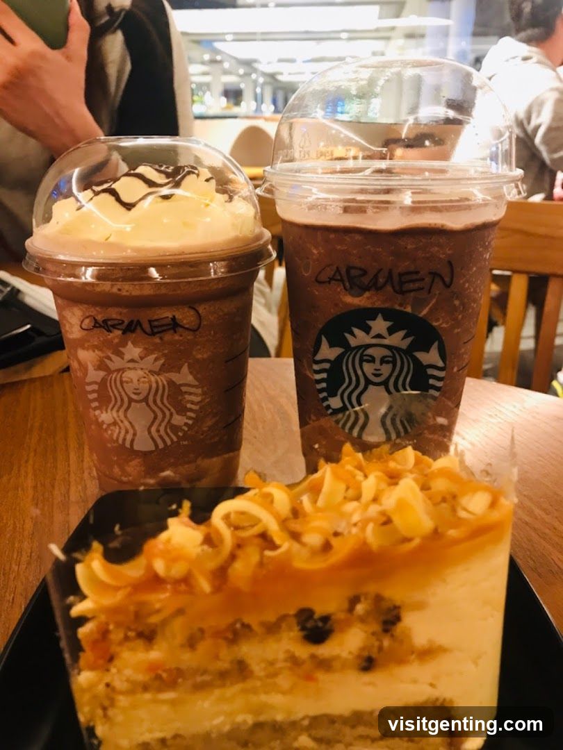 Starbucks饮品与甜点