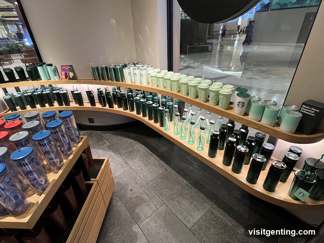 Starbucks merchandise display