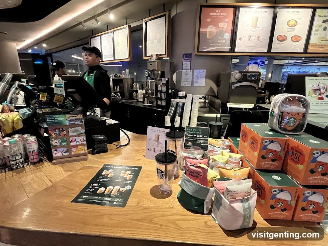 Starbucks Counter Interior
