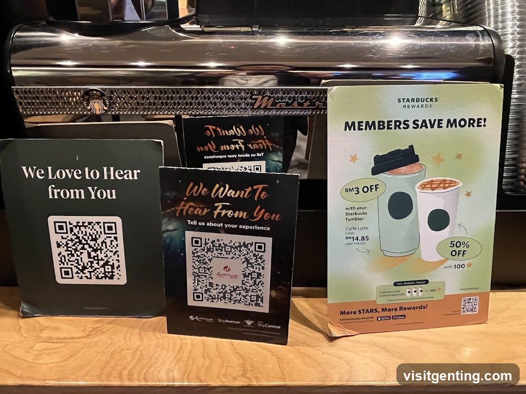 Starbucks Promotional Materials