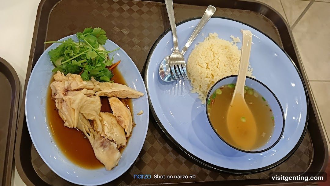 Food served on tray
