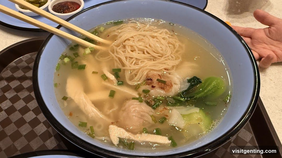 Noodle Soup Dish