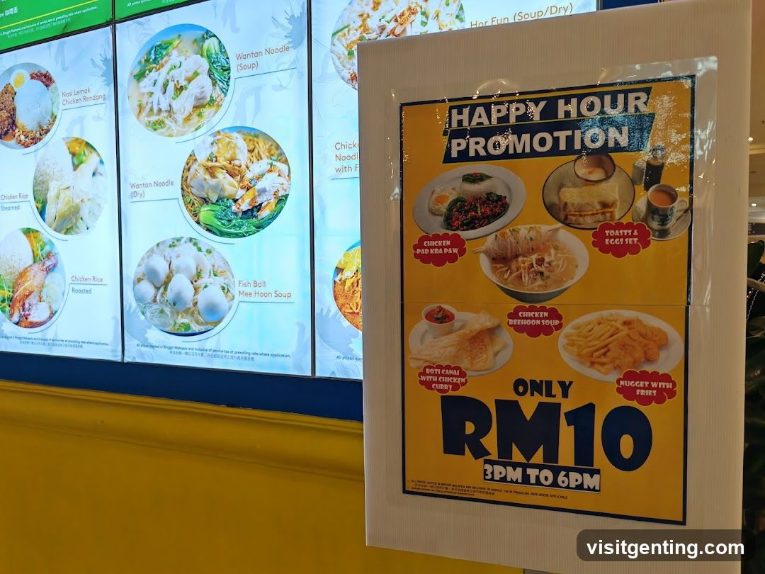 Happy Hour Promotion Poster