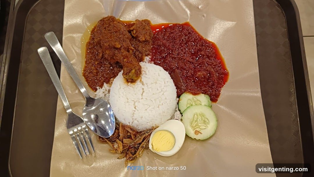 Nasi lemak meal