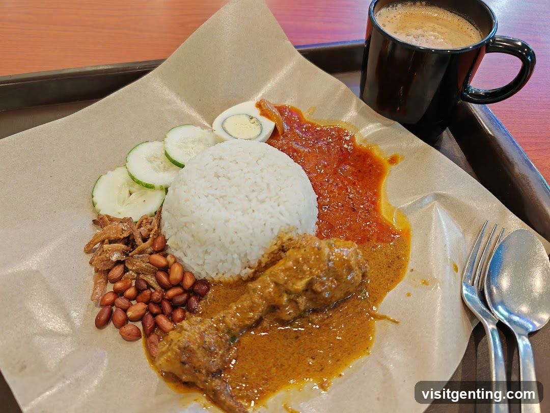Food and Beverage on Tray