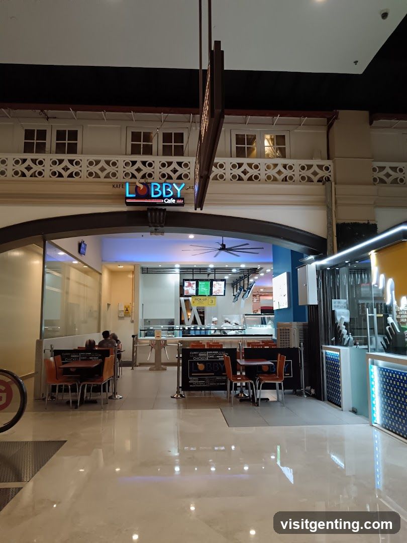 Lobby Cafe Entrance