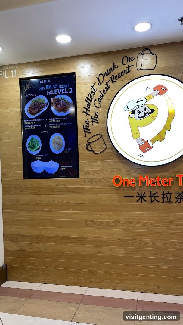One Meter Tea Shop Interior Wall