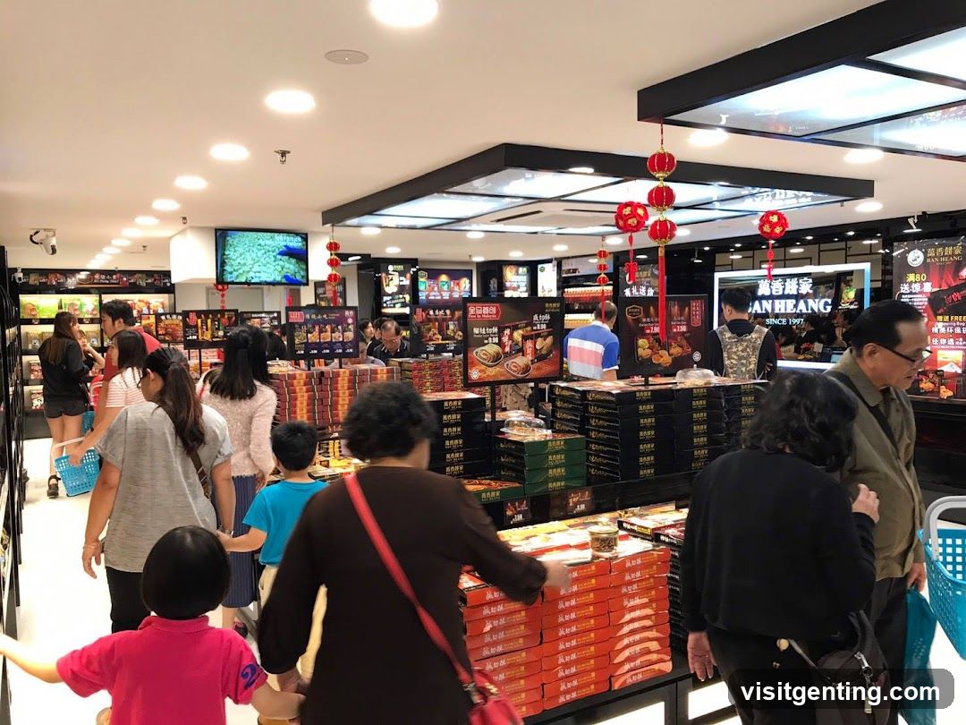 Interior of a retail store