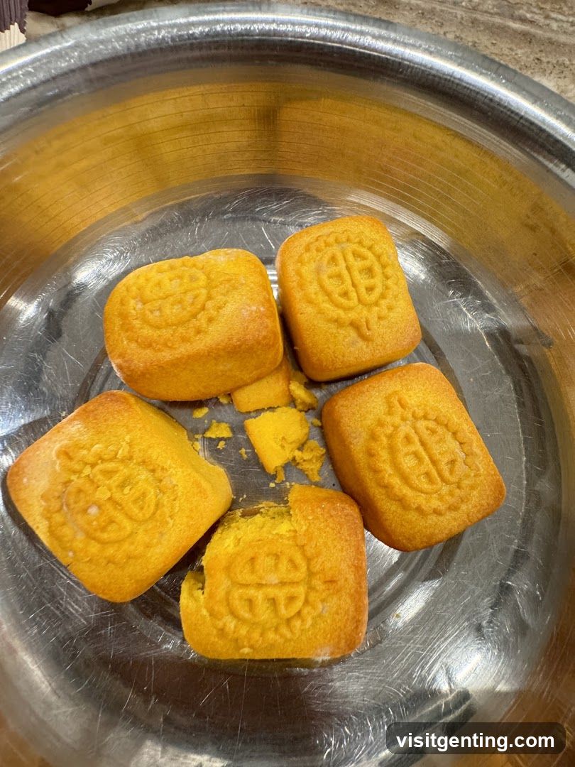 Baked Goods in Metal Bowl