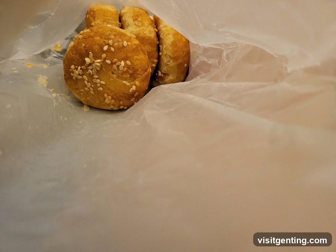 Baked Goods in Plastic Bag