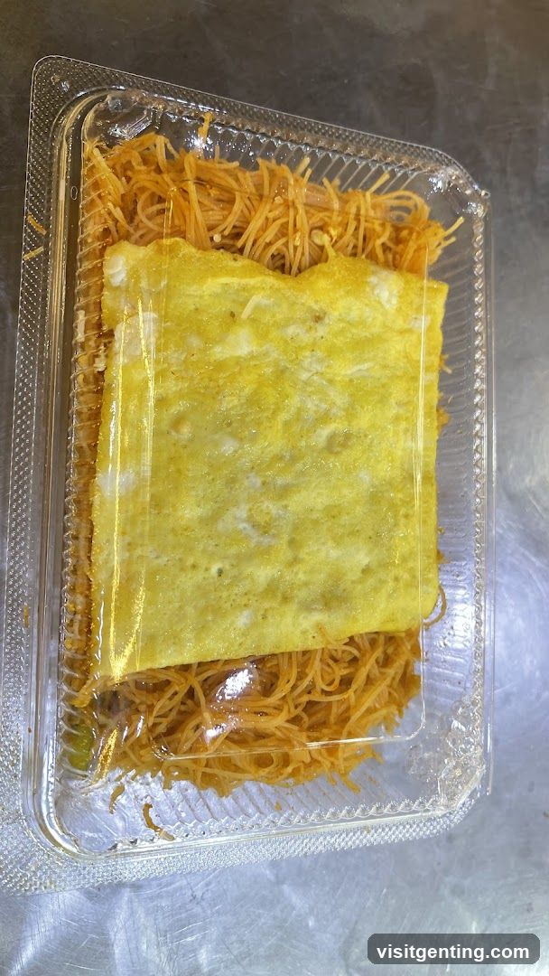 Food in plastic container