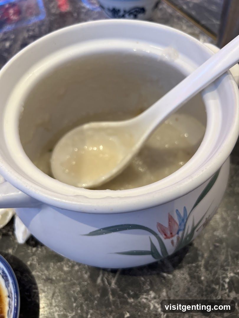 Food Item in Ceramic Pot