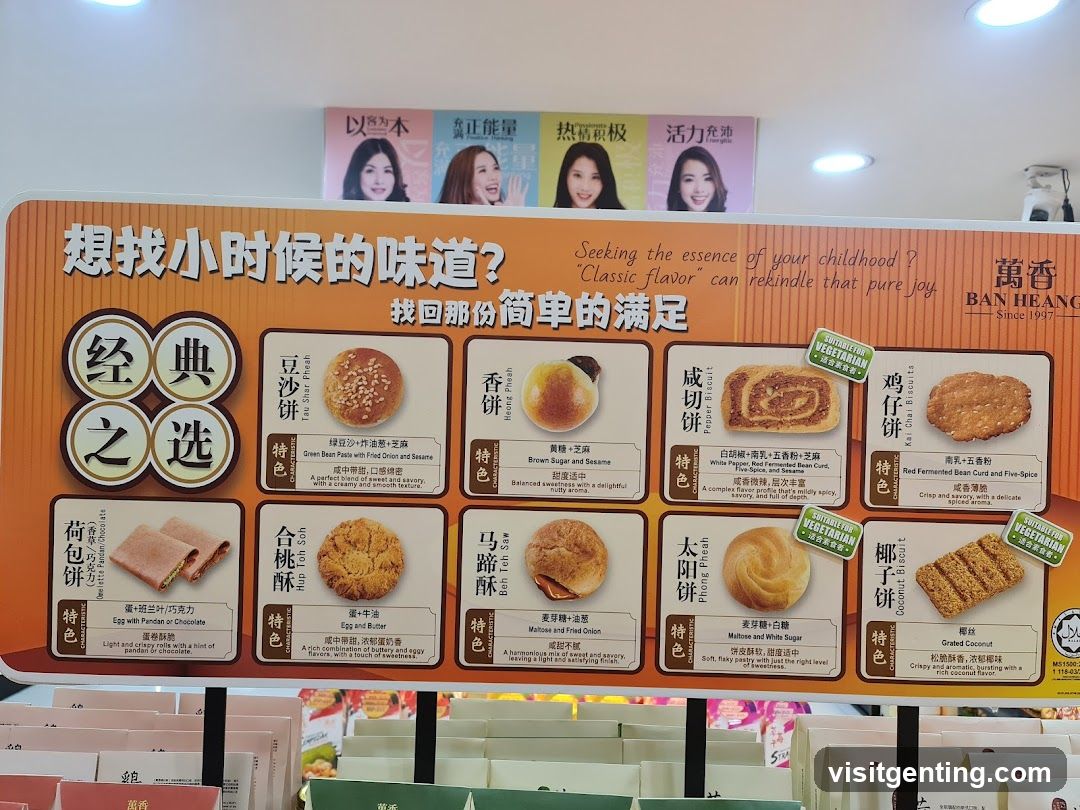 Ban Heang Classic Biscuit Menu