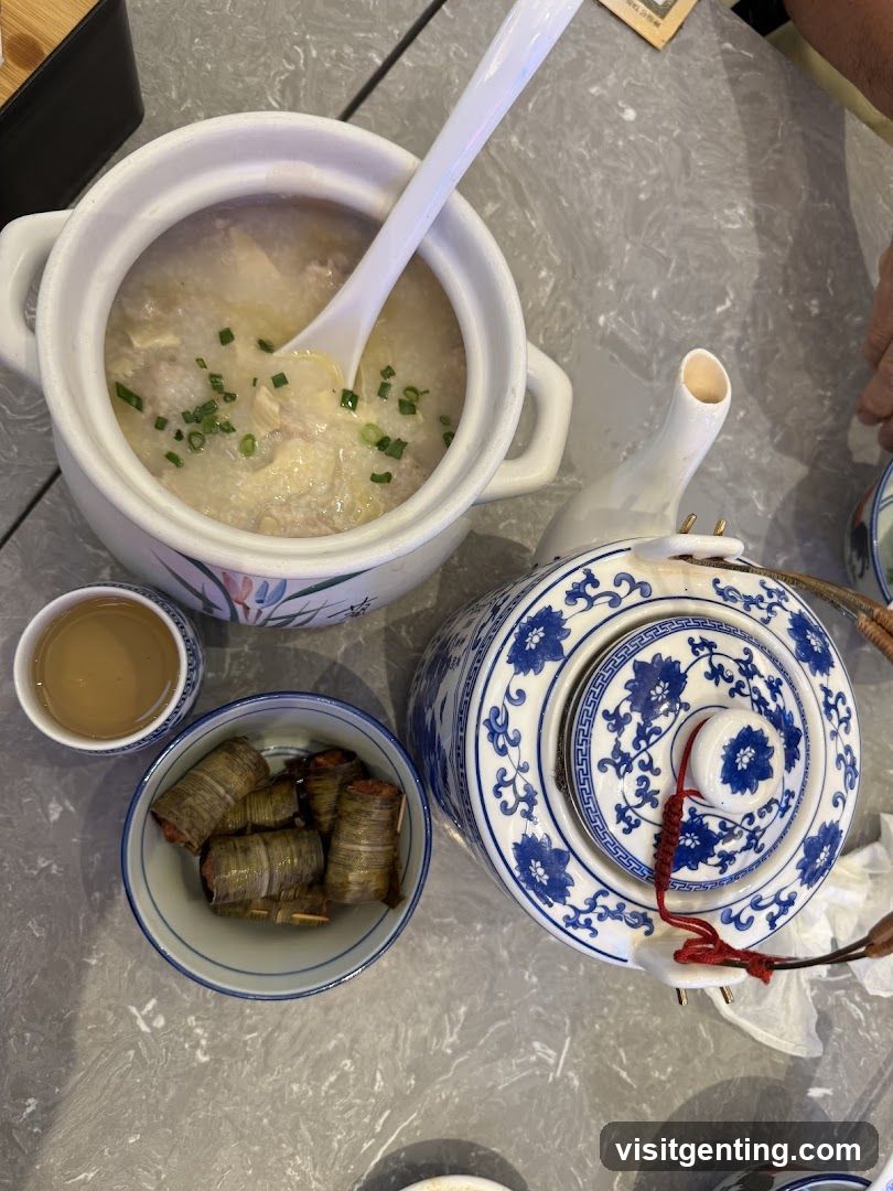 Table Setting with Food and Ceramics