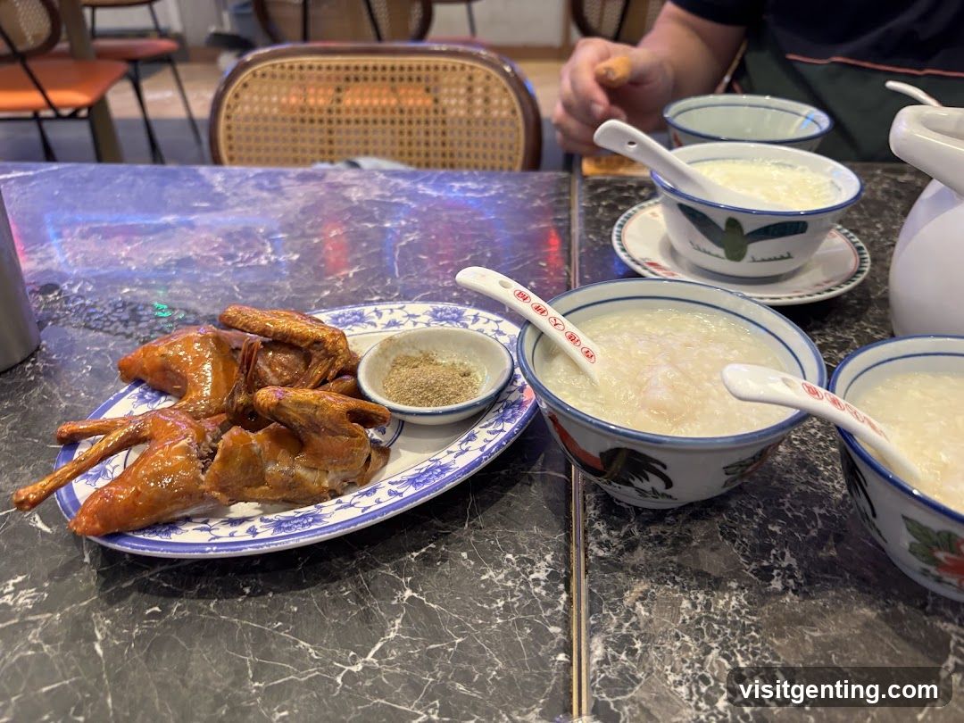 Dining Table with Food