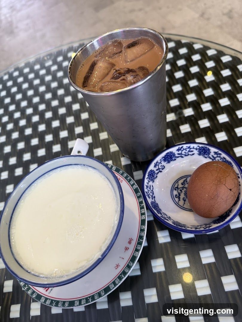 Tabletop Items at a Café