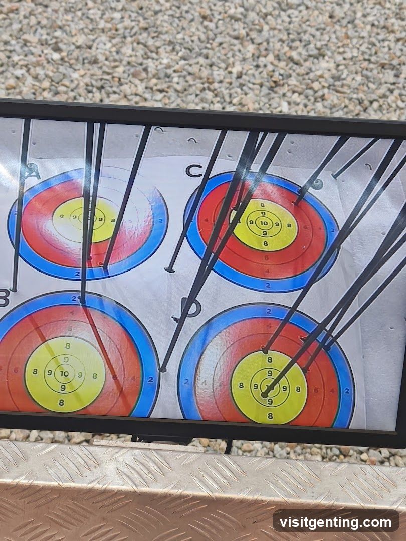 Archery Target Display
