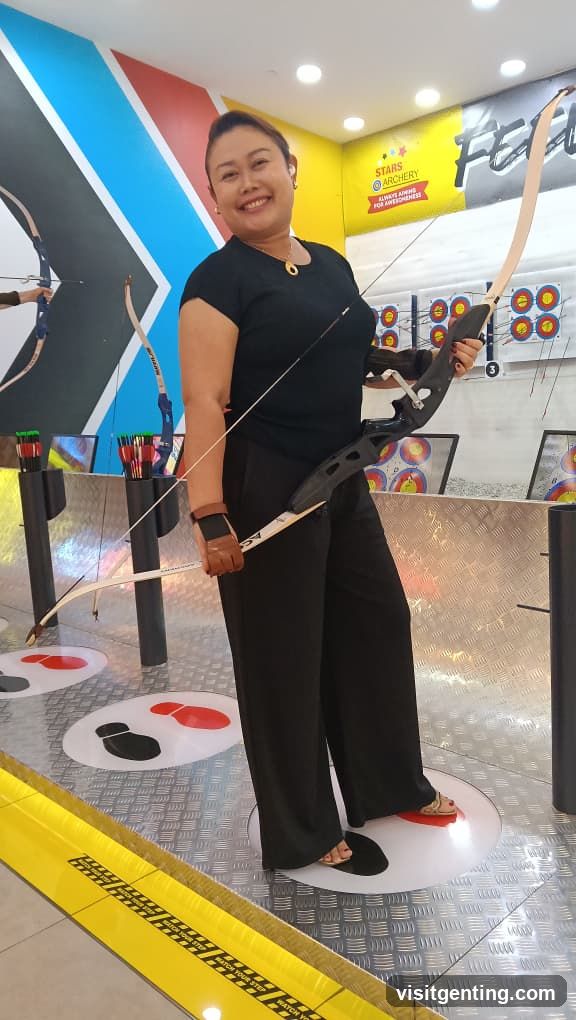 Archery facility interior
