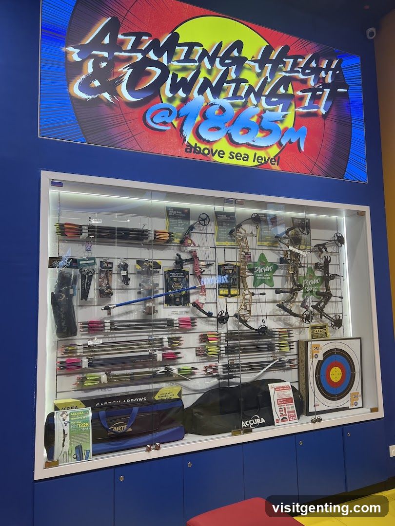 Archery Equipment Display