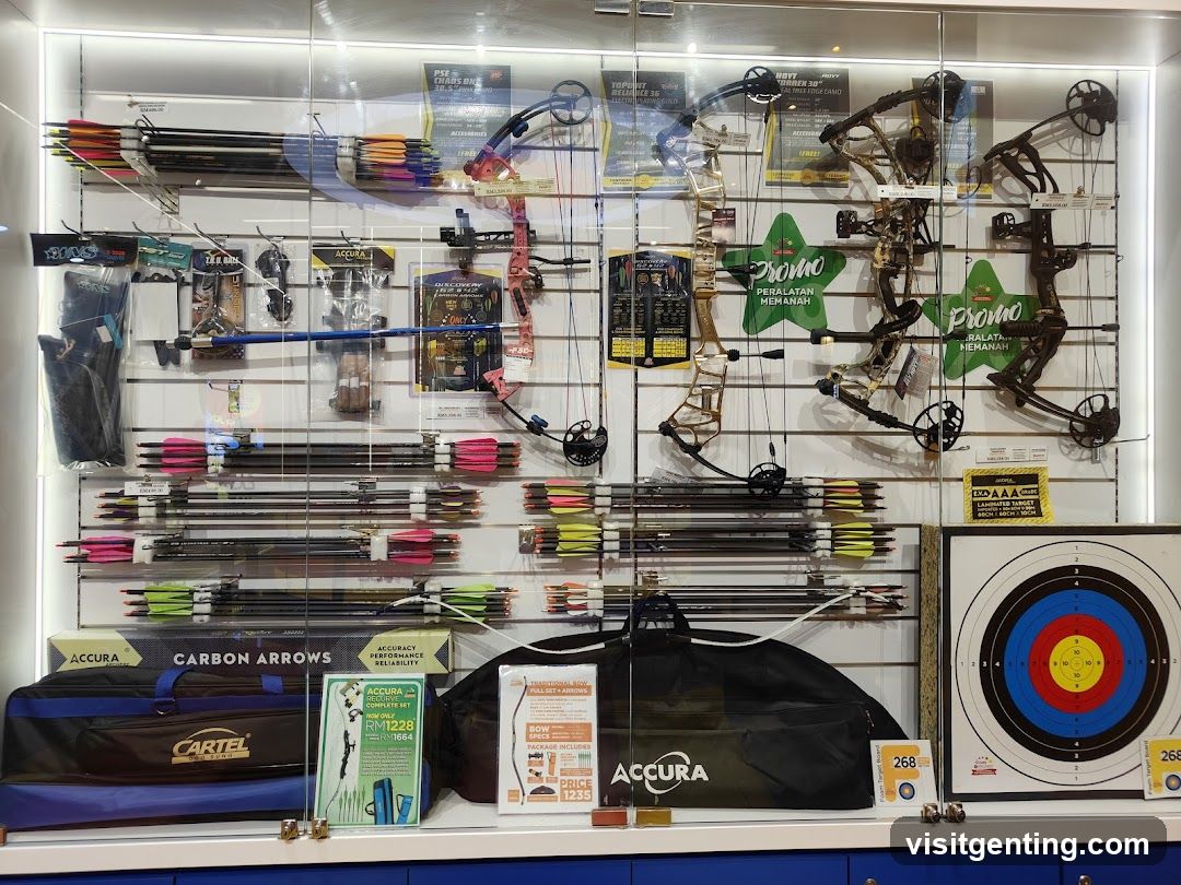 Archery Equipment Display