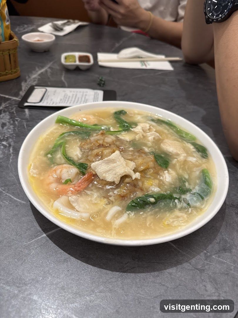 Dining Table with Soup