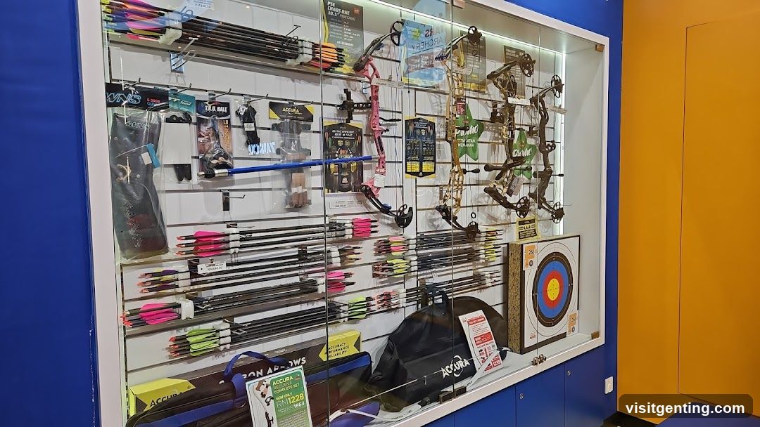 Archery Equipment Display